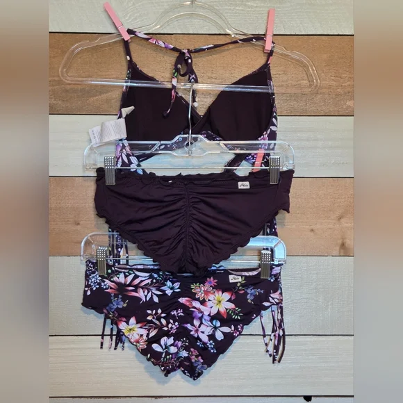 Hobie Bikini Set Top L/Bottoms S - Picture 10 of 13